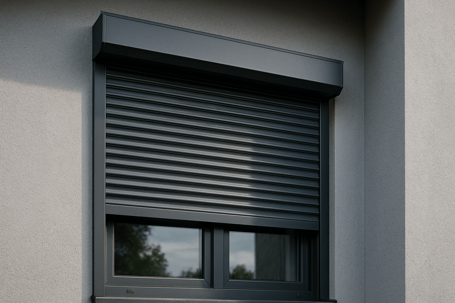 roleta zewnętrzna aluminiowa w kasecie system pancerny